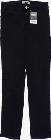 Acne Studios Jeans in 28 in Black: front