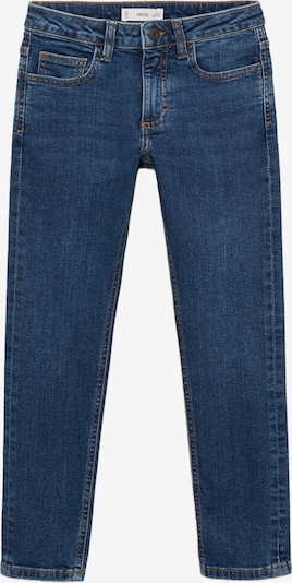 Jeans MANGO KIDS pe albastru denim, Vizualizare produs