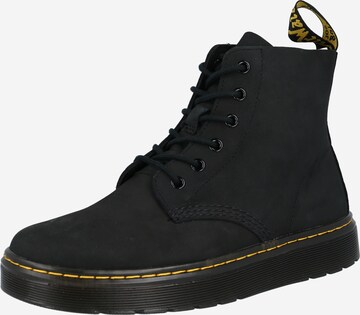 Dr. Martens Snørestøvler 'Thurston' i sort: forside