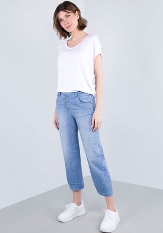 PLEASE Slimfit Jeans in Blau