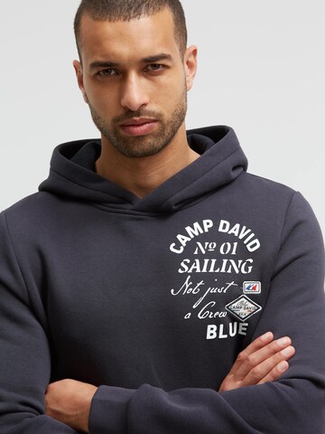 CAMP DAVID Sweatshirt in Blue