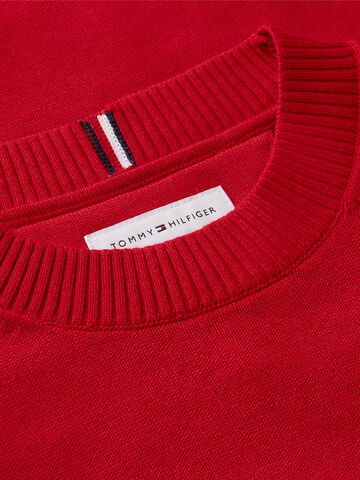 TOMMY HILFIGER Pullover in Rot