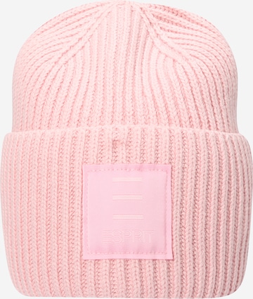 rožinė ESPRIT Megzta kepurė
