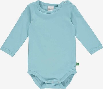 Fred's World by GREEN COTTON Romper/Bodysuit 'Langarm' in Blue: front