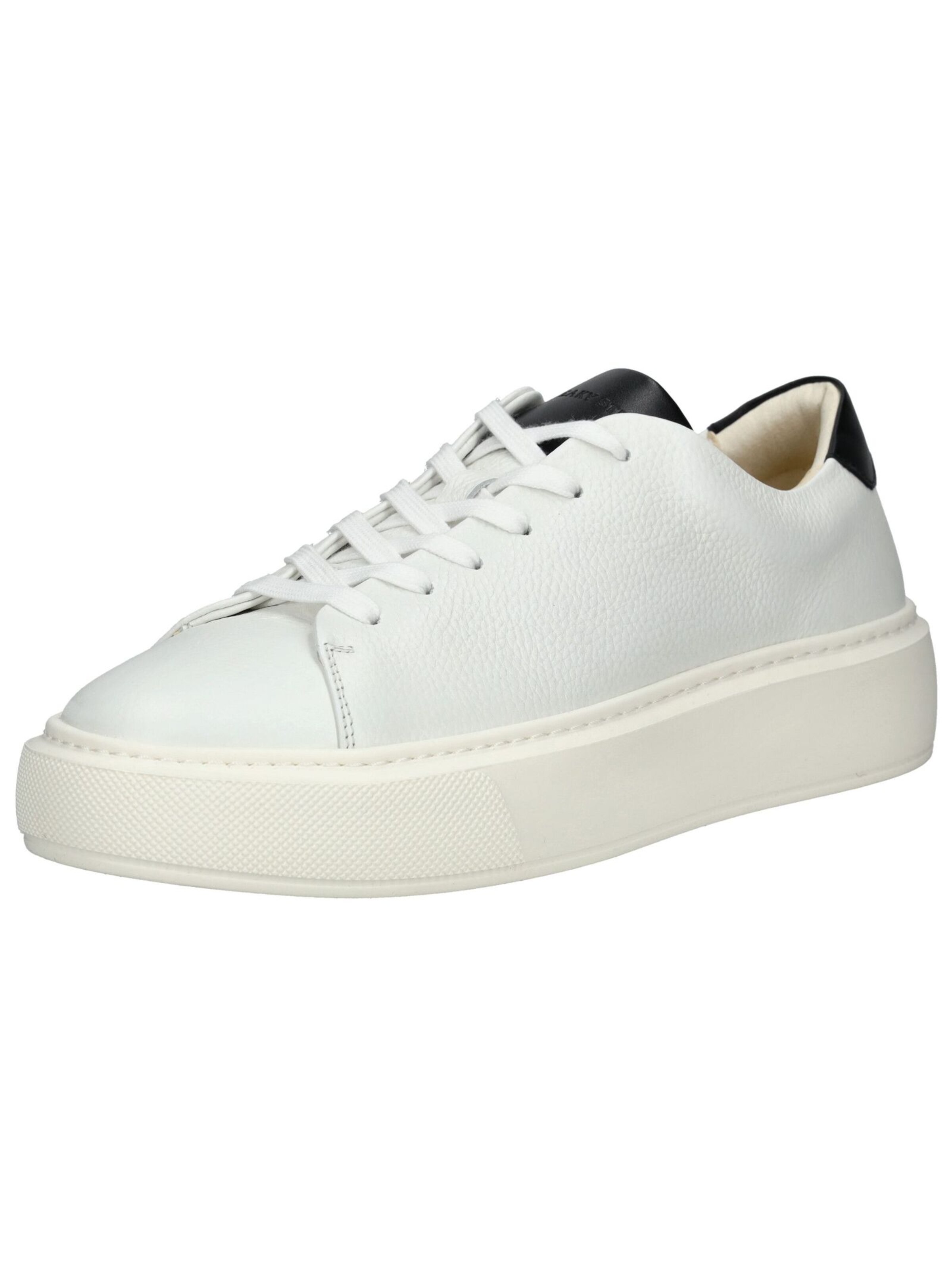 Baskets basses Sneaky Steve en blanc : devant