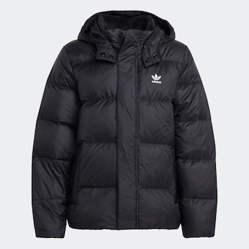 ADIDAS ORIGINALS Winter Jacket 'Adicolor' in Black: front