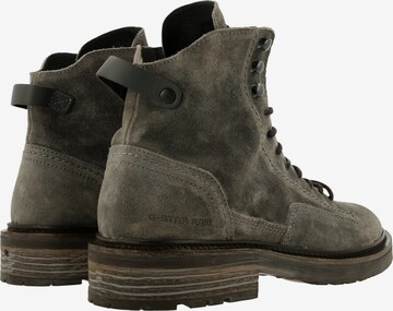 G-Star RAW Lace-Up Boots 'Roofer' in Grey