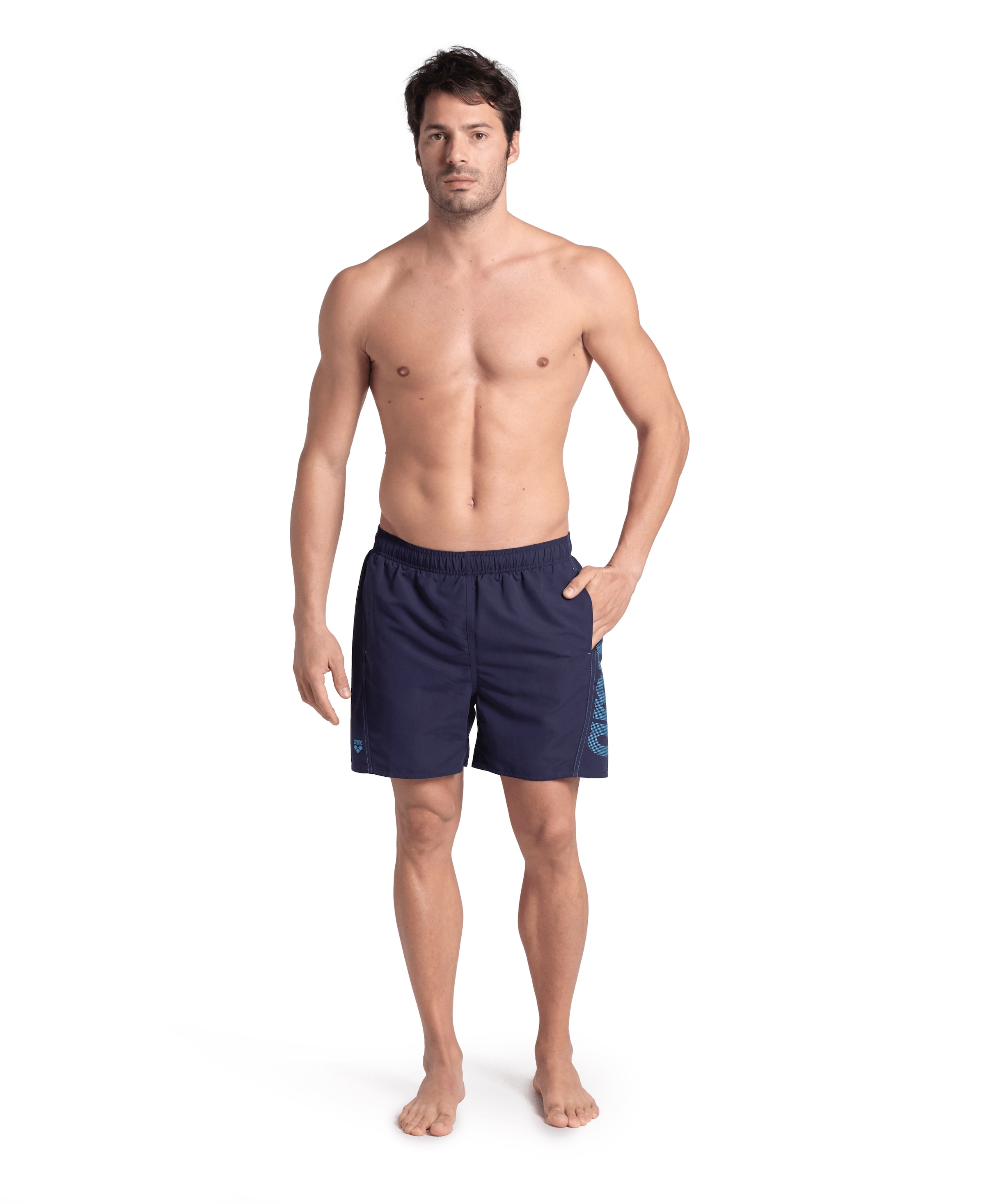 ARENA Board shorts 'FUNDAMENTALS  LOGO BOXER' in Blue