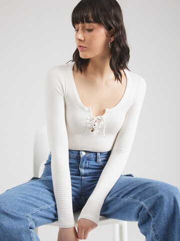 Maglietta di BDG Urban Outfitters in bianco: frontale