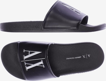 ARMANI EXCHANGE Sandals & High-Heeled Sandals in 38 in Black: front