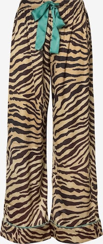 Pantaloncini da pigiama 'Madeliene' di WILD LOVERS in marrone: frontale