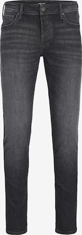 Coupe slim Jean 'JJIGlenn JJOriginal' JACK & JONES en noir : devant