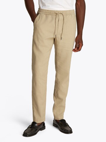 Regular Pantaloni 'Harlem' de la TOMMY HILFIGER pe bej: față