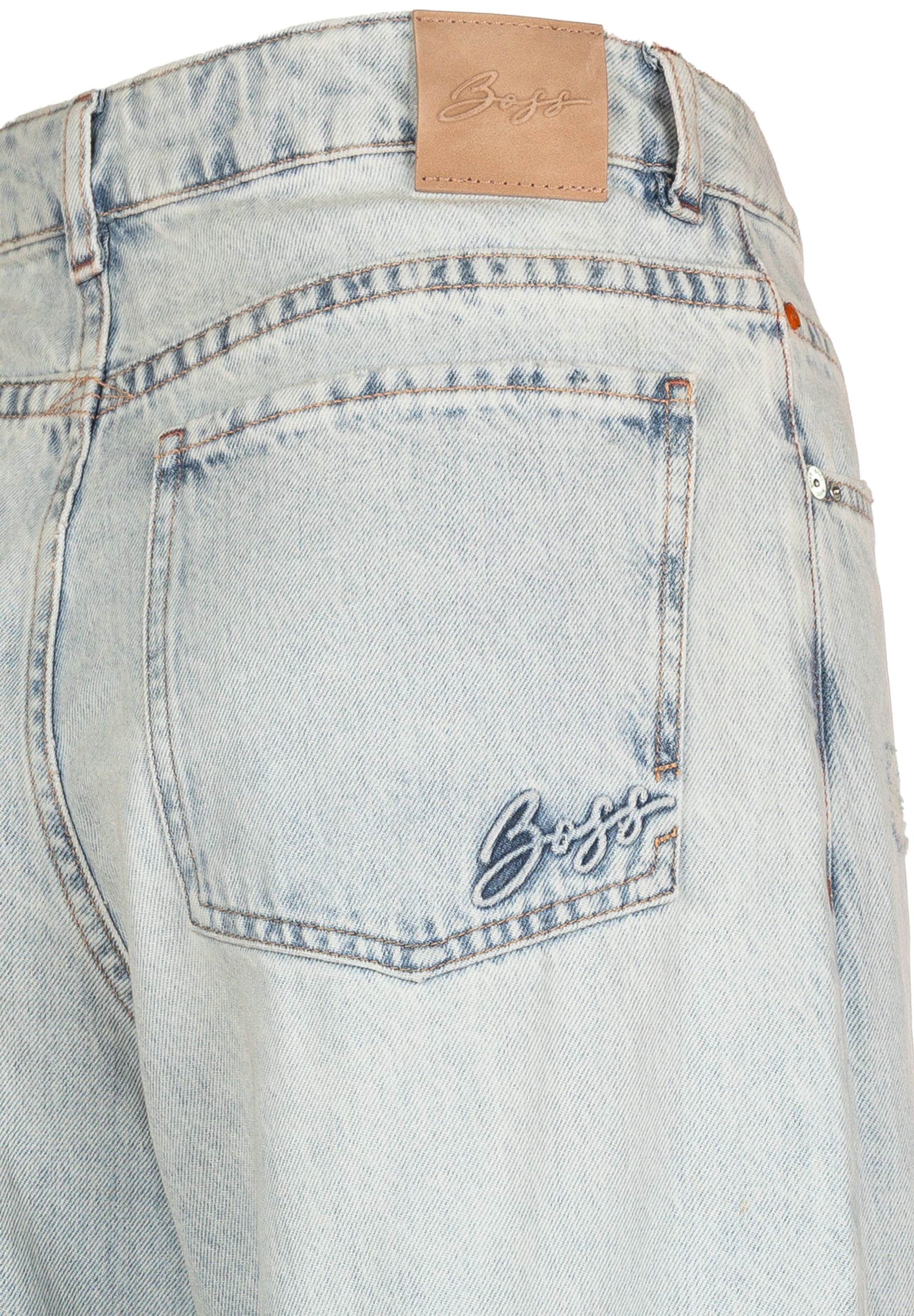 BOSS Flared Jeans 'Emma' in Blau