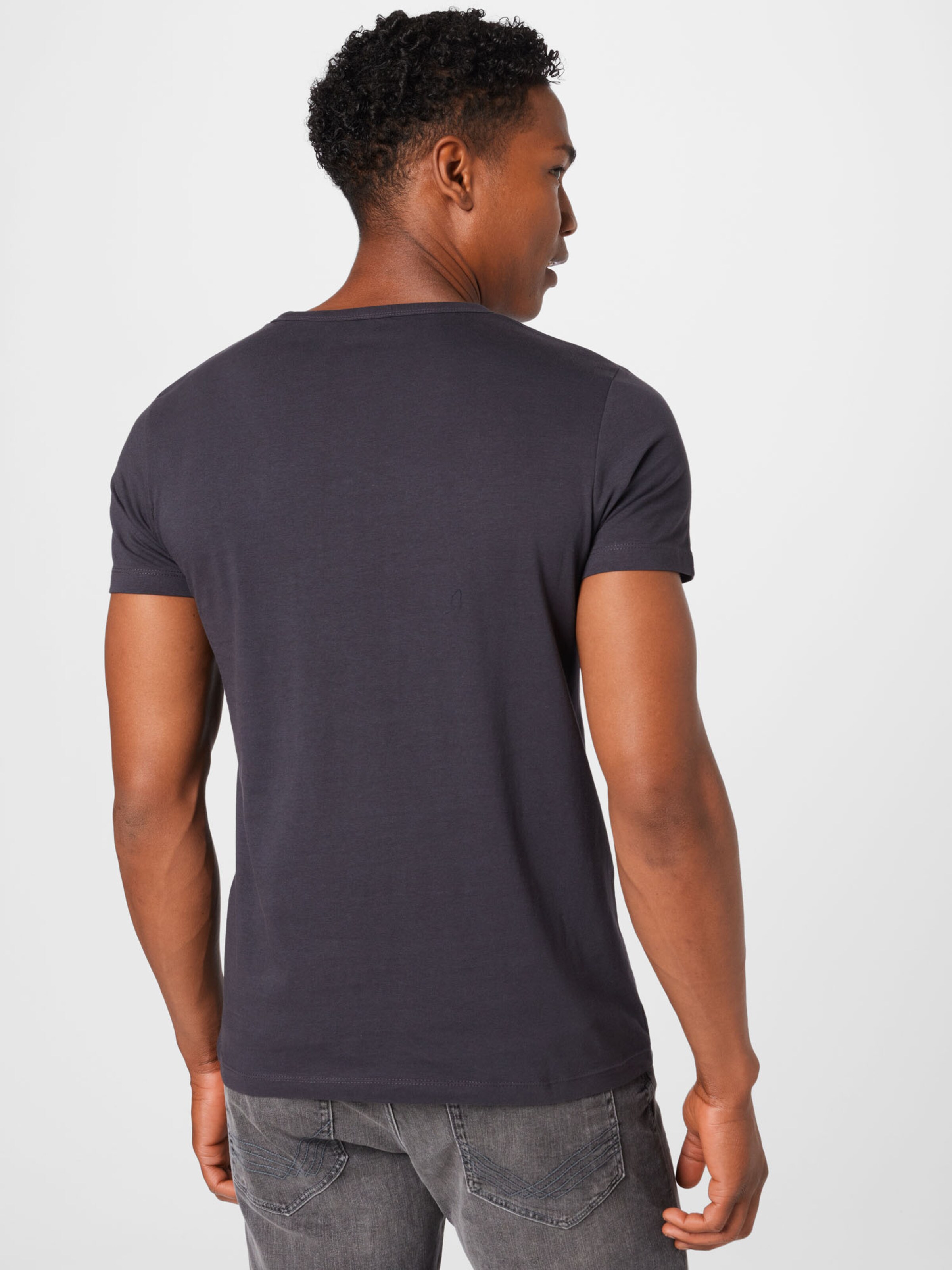 Männer Shirts TOM TAILOR DENIM T-Shirt in Grau - VA38866 Männer Shirts TOM TAILOR DENIM T-Shirt in Grau - VA38866
