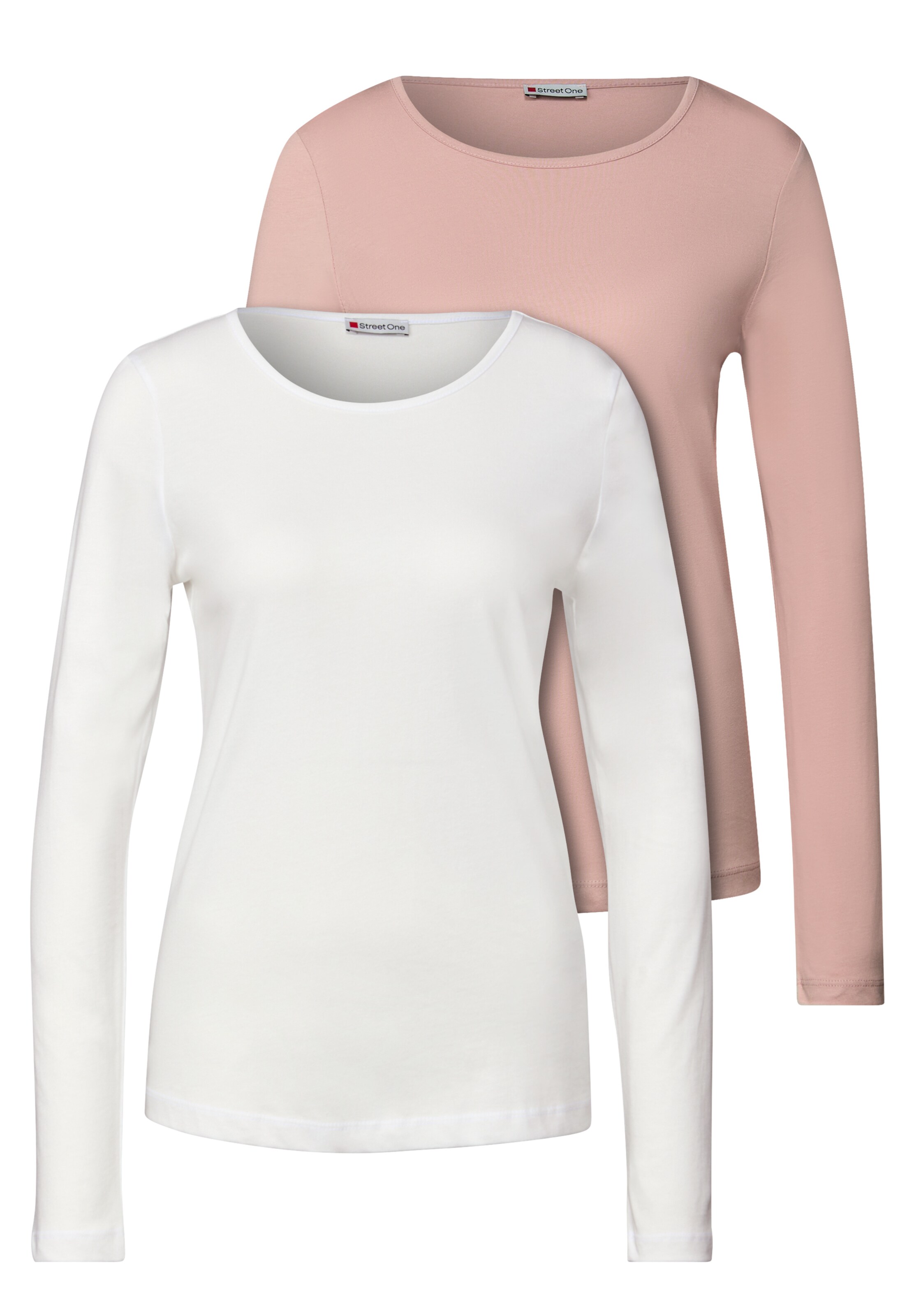 STREET ONE Shirt in Pink: Vorderseite