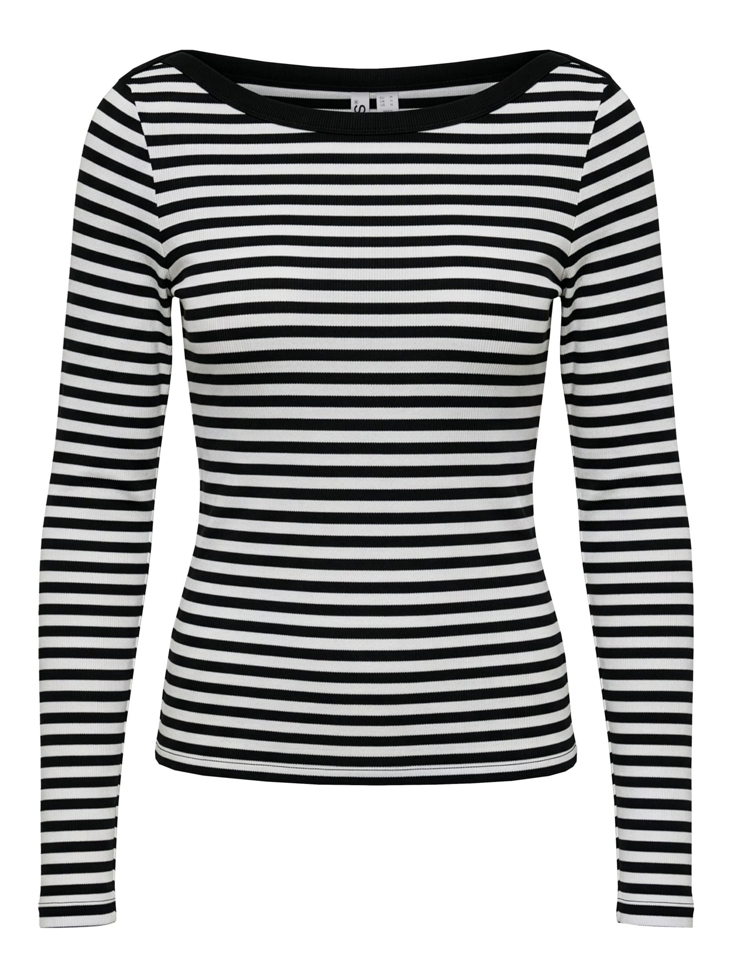 PIECES Shirt 'PCSof' in Schwarz: Vorderseite