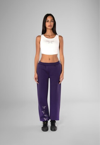 Felicious Tapered Pants in Purple