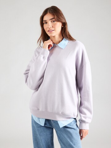 HOLLISTER Μπλούζα φούτερ σε λιλά: μπροστά