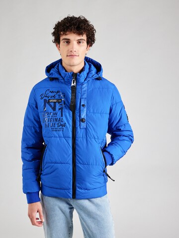 CAMP DAVID Jacke in Blau: Vorderseite
