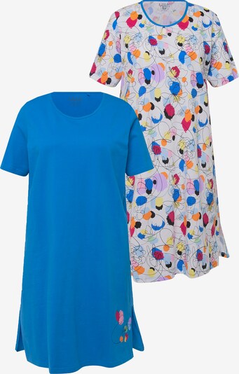Ulla Popken Hemd in blau / mischfarben, Produktansicht
