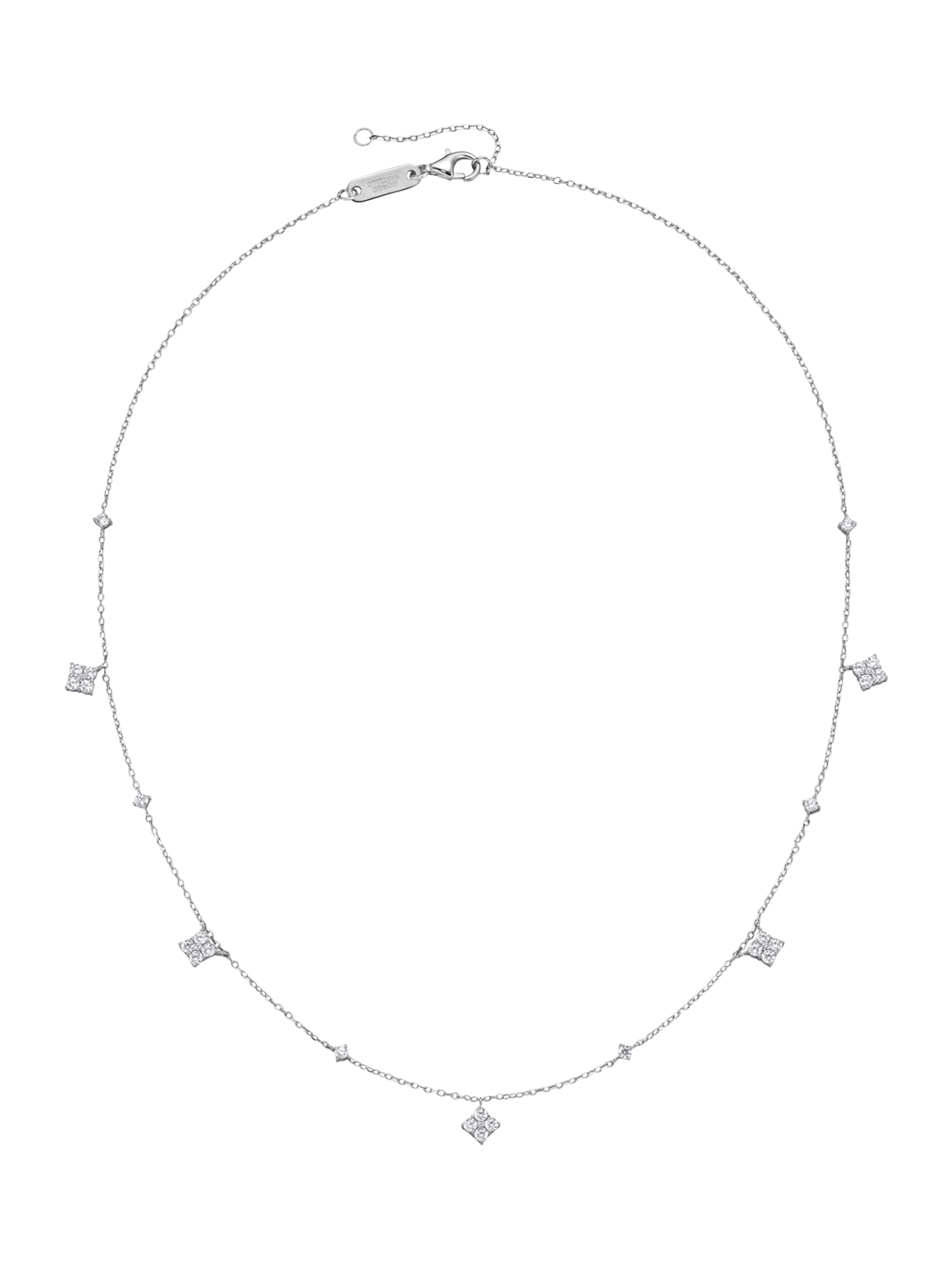 Giorgio Martello Milano Ketting in Zilver: voorkant