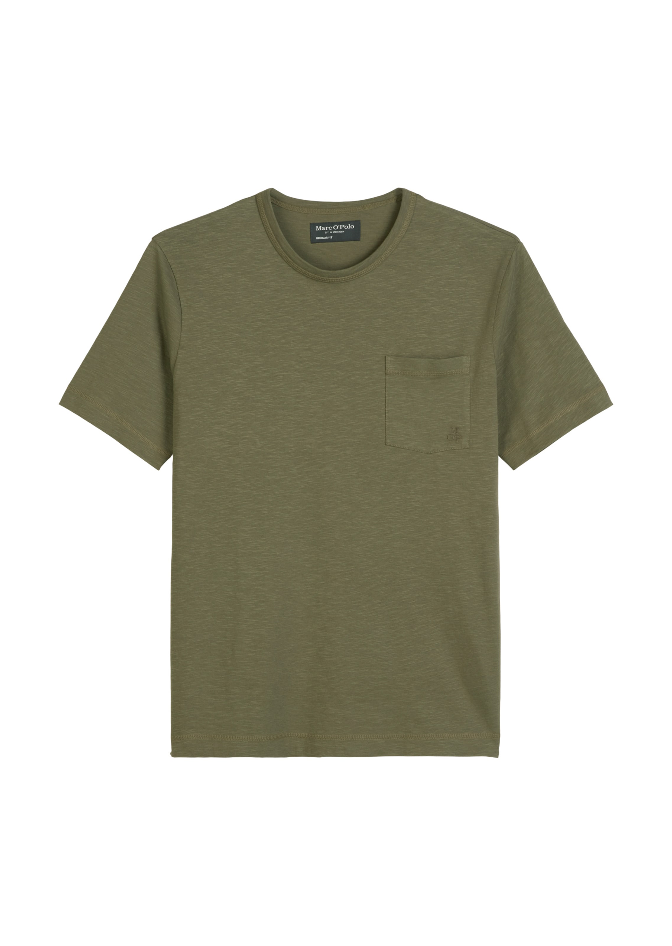 Marc O'Polo Shirt in Groen: voorkant