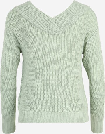 Only Petite Sweater 'MELTON' in Green