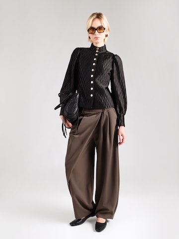 YAS Blouse 'YASRIPPLE' in Black