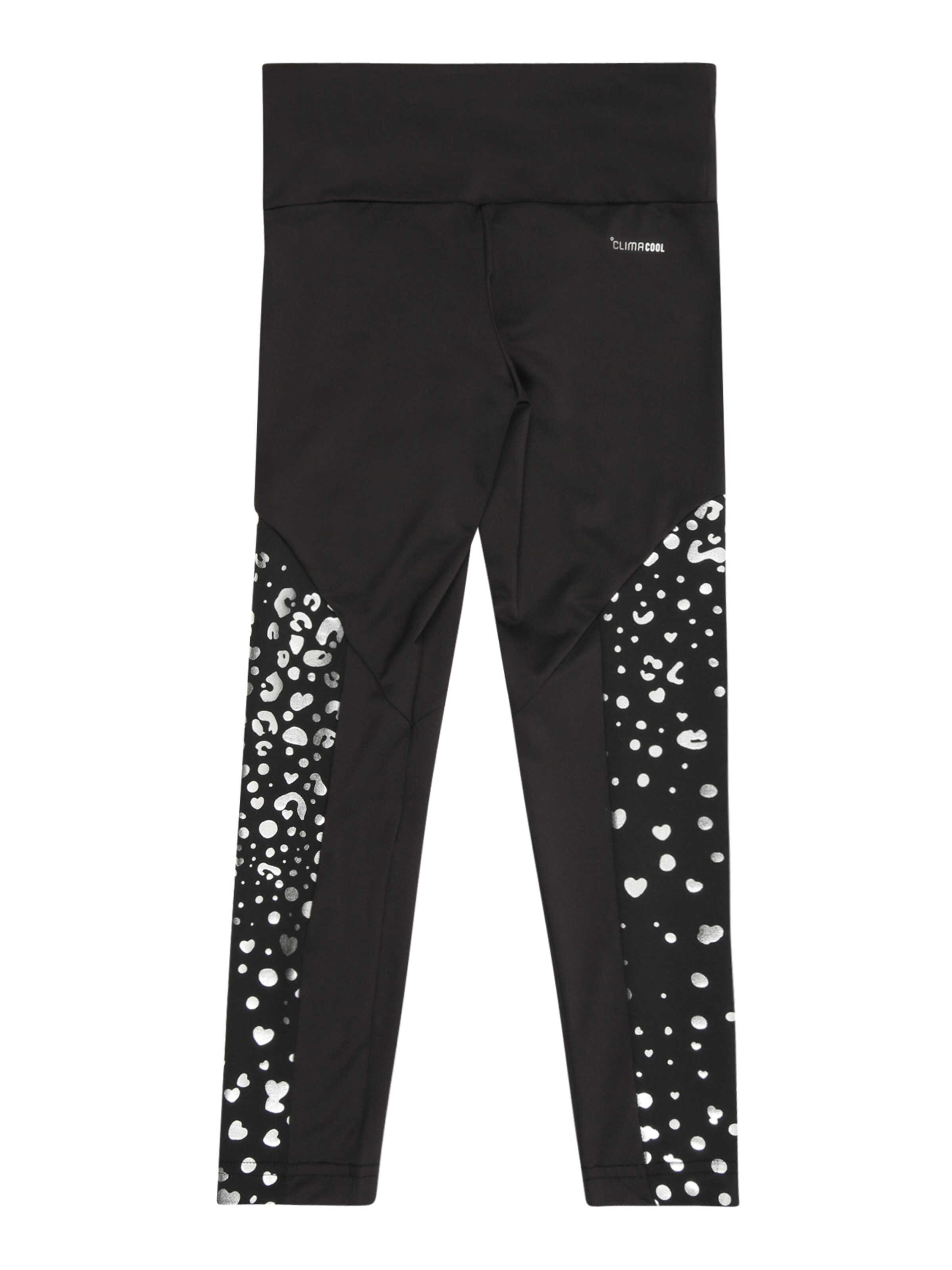 melns ADIDAS SPORTSWEAR Šaurs Sporta bikses