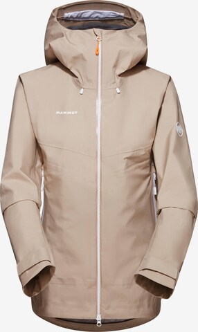 MAMMUT Outdoorjacke 'Crater IV' in Beige: predná strana