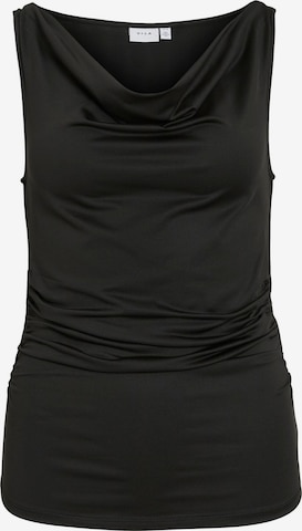 VILA - Top 'VIKana' en negro: frente