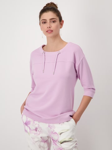 monari Sweatshirt i rosa: framsida