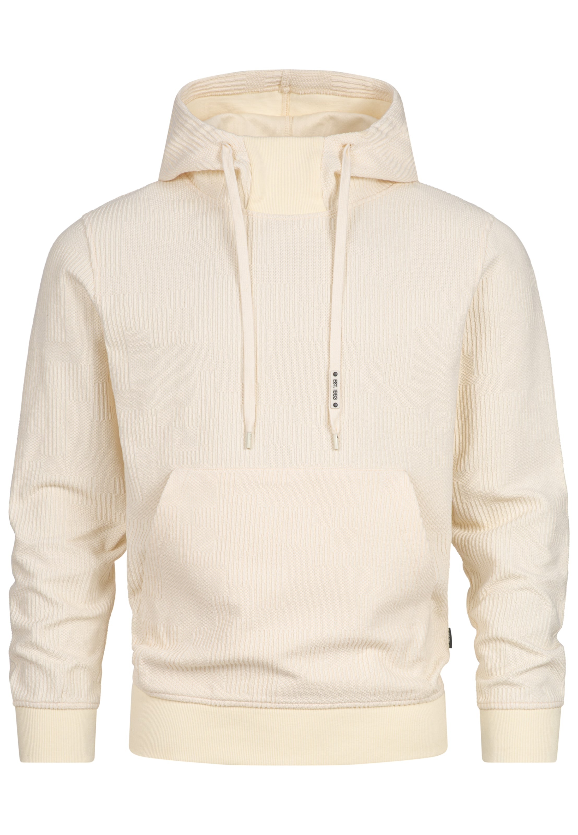 INDICODE JEANS Pullover ' INJody ' in Weiß: Vorderseite