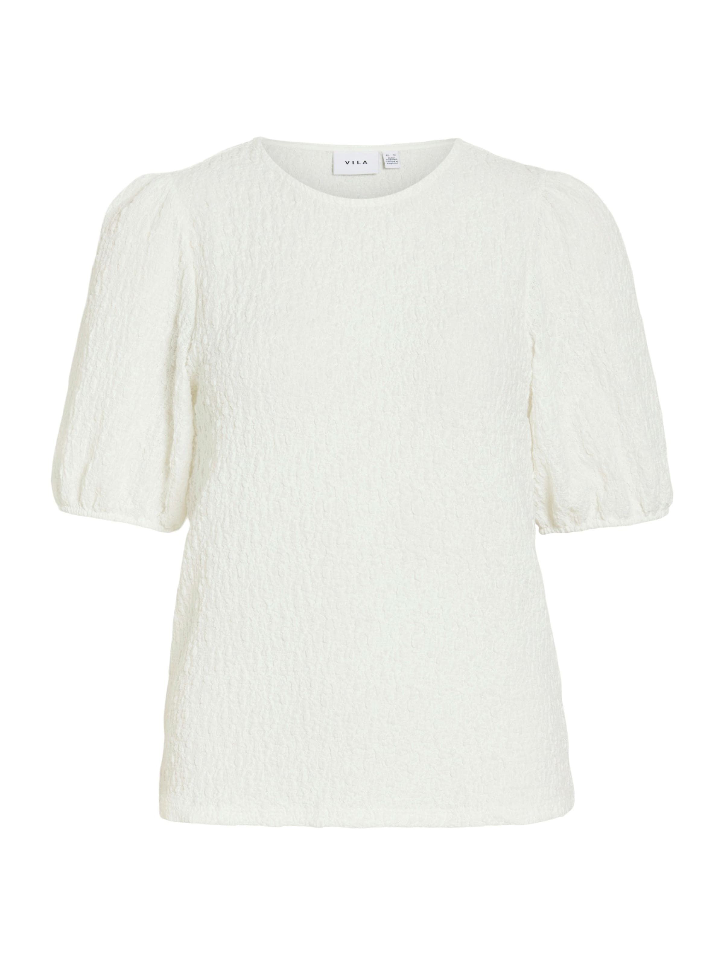 Chemisier 'VIFALL' VILA en blanc : devant