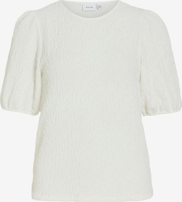 Chemisier 'VIFALL' VILA en blanc : devant