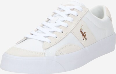 Polo Ralph Lauren Sneaker 'SAYER SPORT' in beige / braun / gelb / weiß, Produktansicht