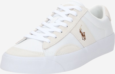 Polo Ralph Lauren Sneaker low 'SAYER SPORT' i beige / brun / gul / hvid, Produktvisning
