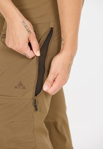 Whistler Regular Outdoor trousers 'Kodiak' in Yellow