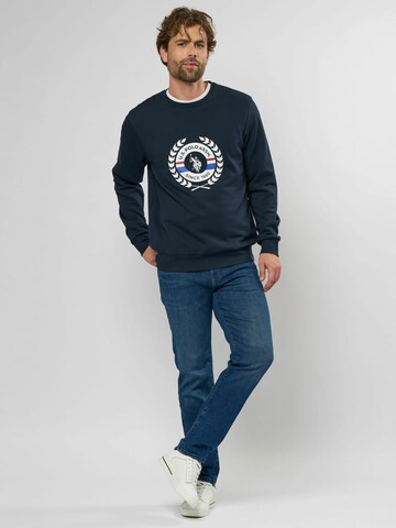 Pull-over 'Limited' U.S. POLO ASSN. en bleu
