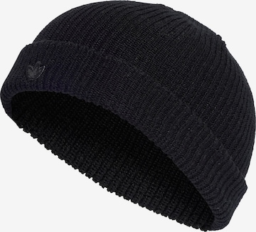 melns ADIDAS ORIGINALS Cepure 'Adicolor': no priekšpuses