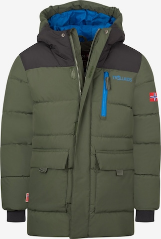 TROLLKIDS Winterjacke in Grün: Vorderseite