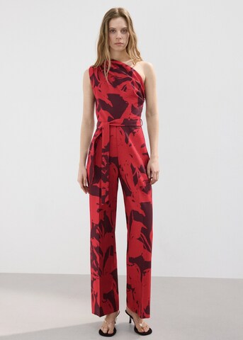 MANGO Jumpsuit in Rot: Vorderseite