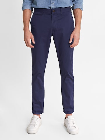 Salsa ChinoHosen 'Andy' in Blau: front