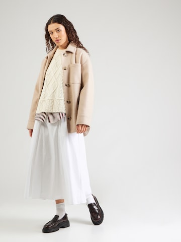 Vanessa Bruno Sweter 'FOLK' w kolorze beżowy