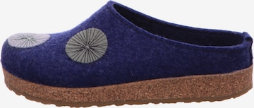 HAFLINGER Pantolette 'Radius' in Blau