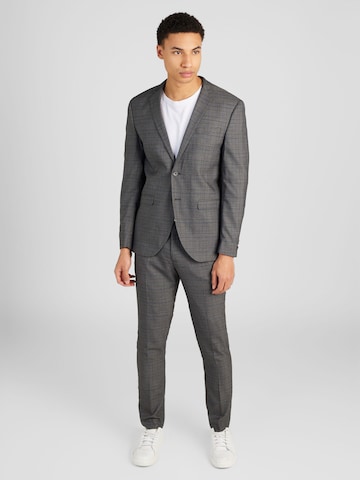 JACK & JONES - Slimfit Traje 'FRANCO' en gris: frente