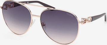 GUESS Sonnenbrille in Gold: Vorderseite