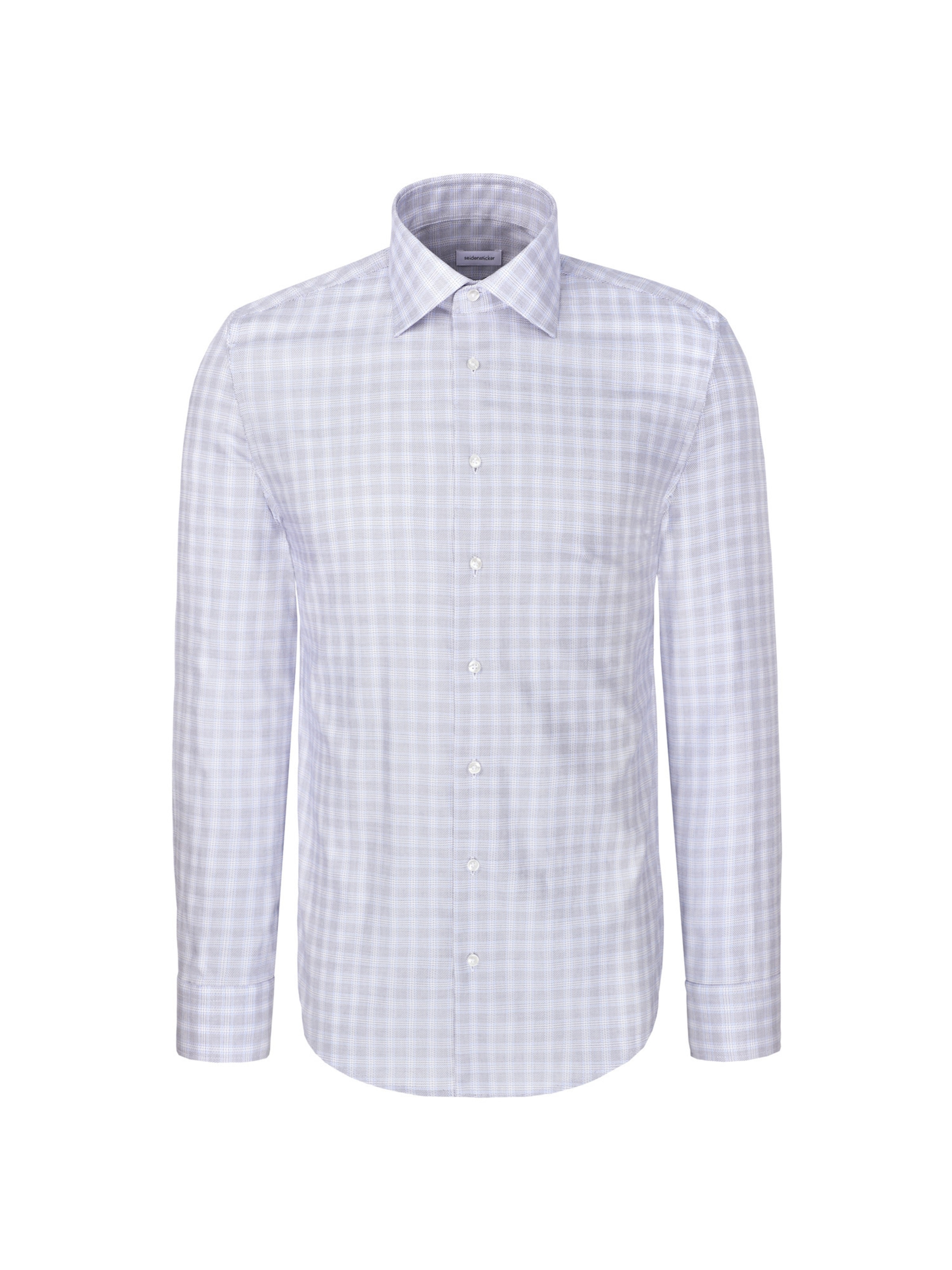 Coupe regular Chemise business SEIDENSTICKER en bleu : devant