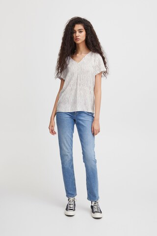 Camicia da donna 'Ihvera' di ICHI in bianco